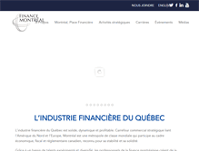 Tablet Screenshot of finance-montreal.com